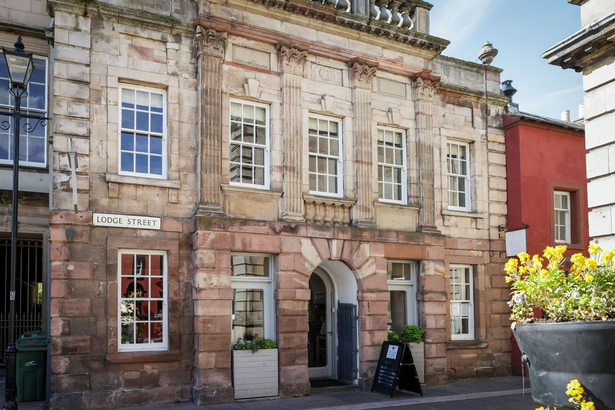Building at Carlyle House in Haddington